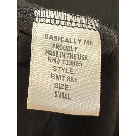 Boutique Basically Me Women's Black Sheer Babydoll Boho Fringe Gothic Size Small - Picture 6 of 6